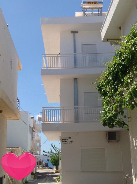 Georgias Apartments Haraki Bagian luar foto